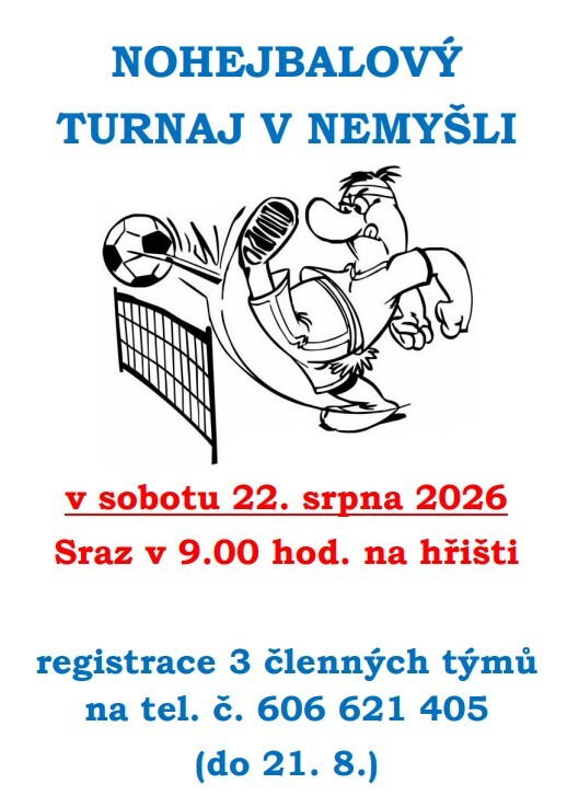 Nohejbalový turnaj
