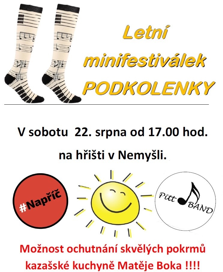 Letní hudební mini festival Podkolenky