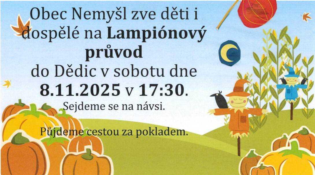 Lampiónový průvod a cesta za pokladem