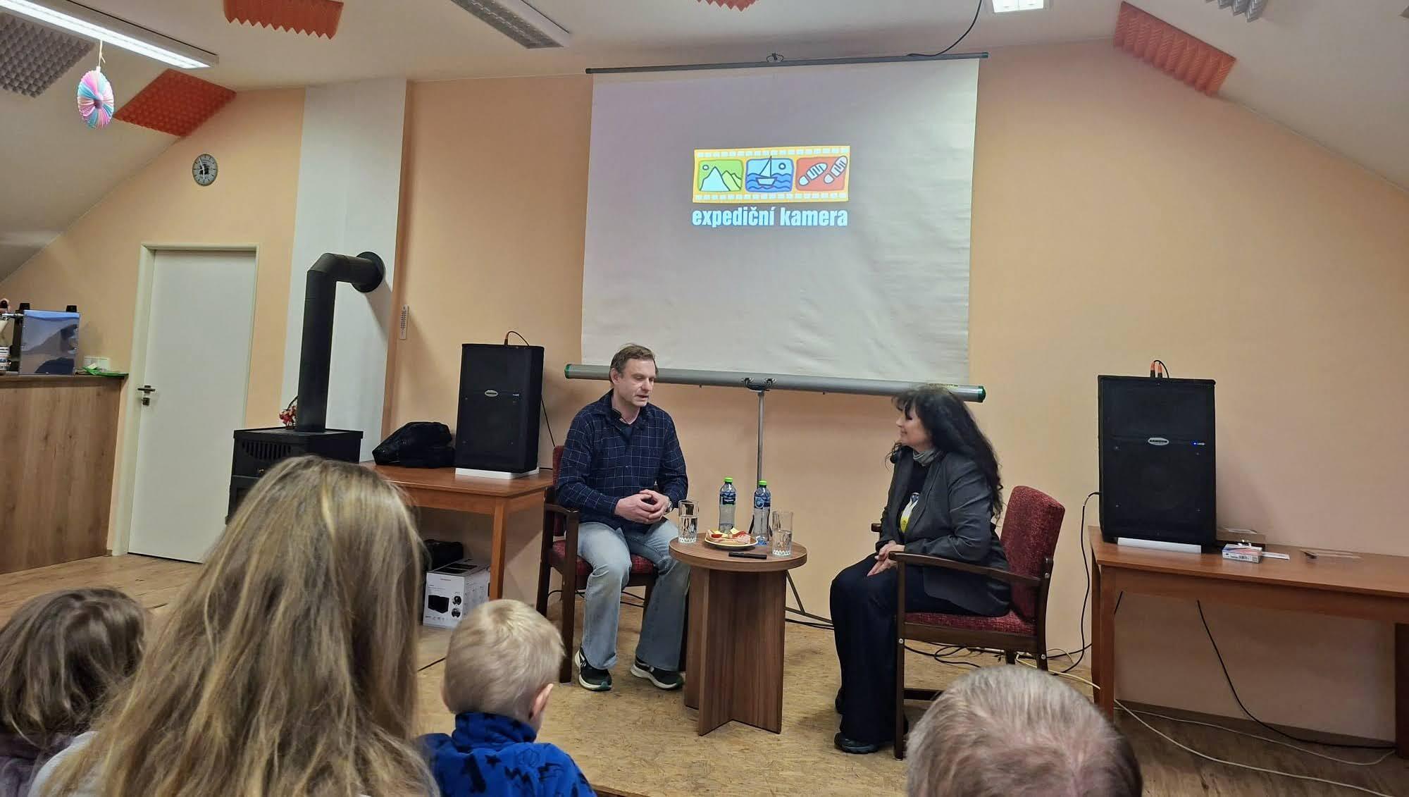 Expediční kamera v Nemyšli přilákala milovníky dobrodružství