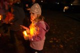 Lampiónový průvod v dědicích 8. listopadu