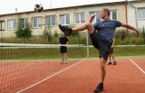 Poslední prázdninový víkend na hřišti v Nemyšli
