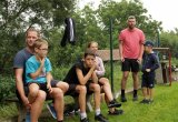 Poslední prázdninový víkend na hřišti v Nemyšli
