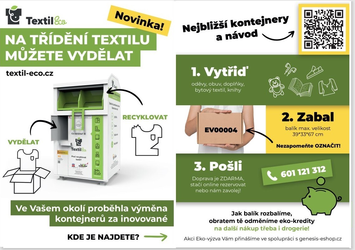 Kontejner na textil